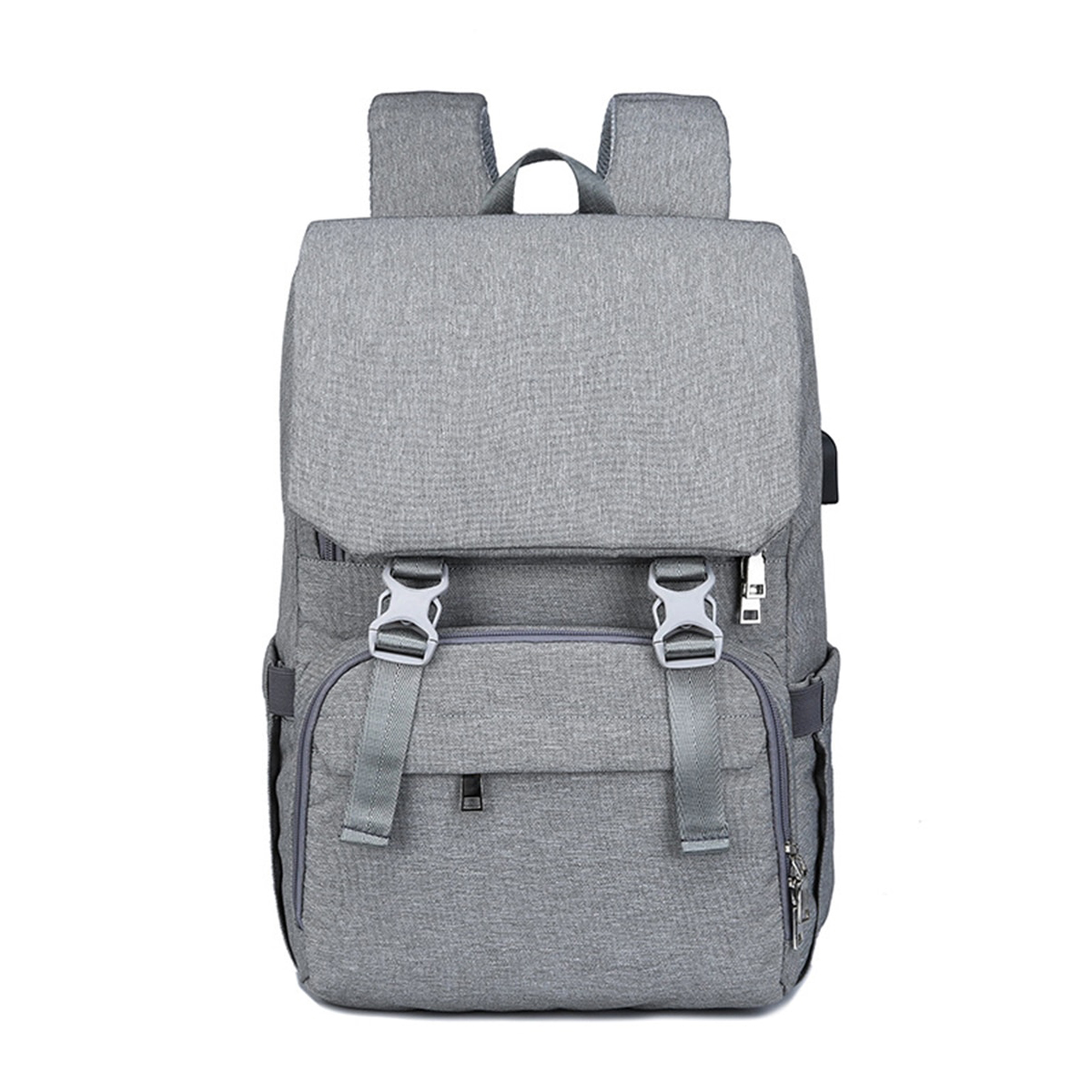 Practical USB Heating Large Capacity Diaper Bag Backpack