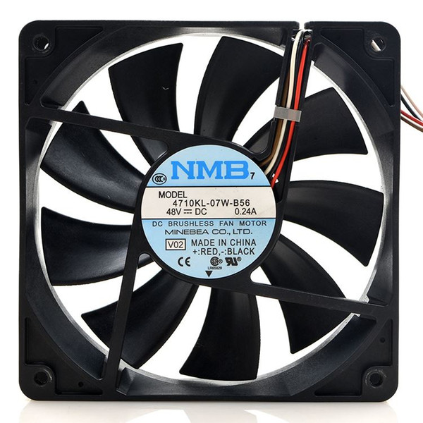 original nmb 4710kl-07w-b56 0.24a 12025 12cm server industrial fan