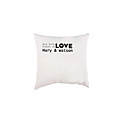 Personalized Gift Rectangle Creamy Polyester Pillow with Names