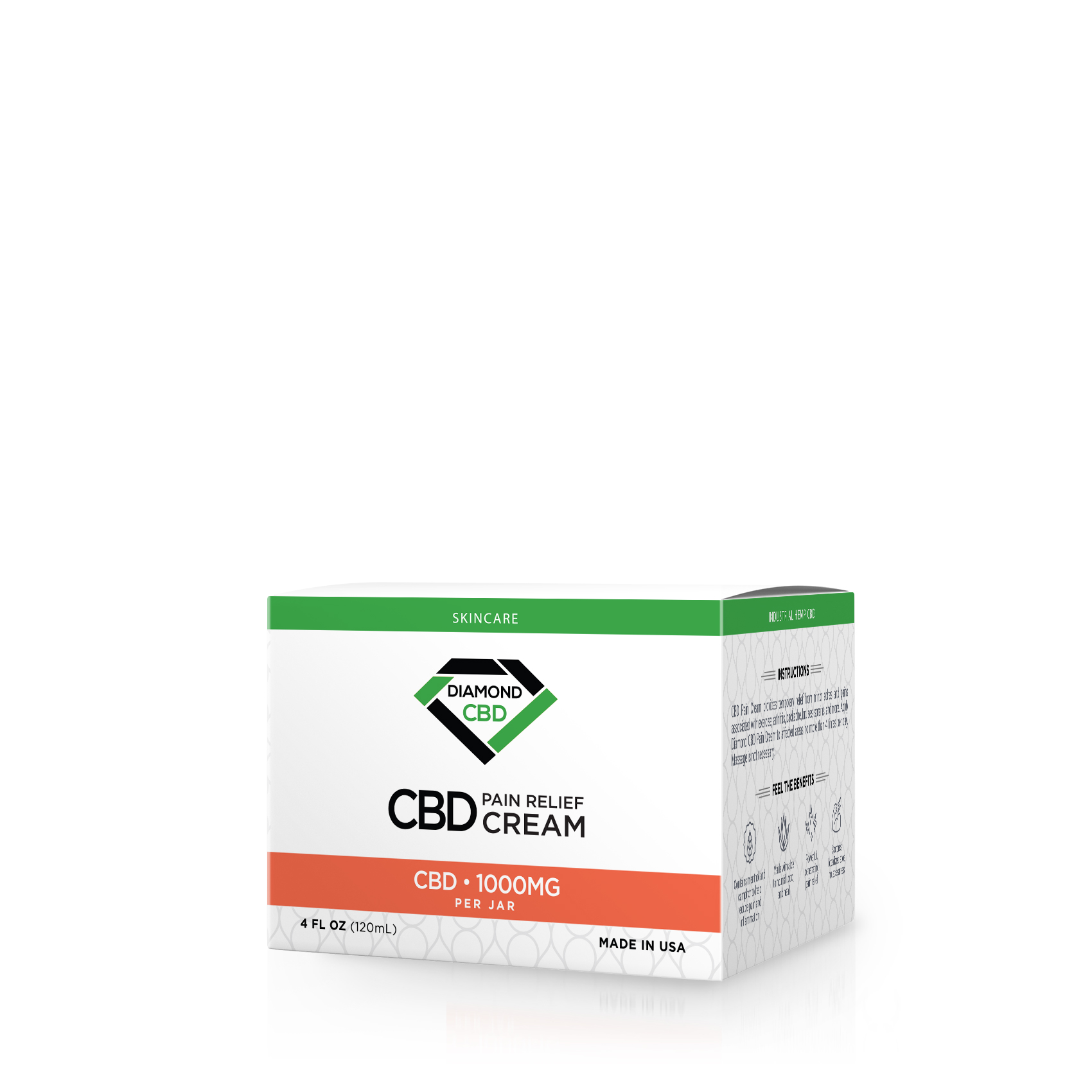 Diamond CBD Pain Relief Cream - 1000mg
