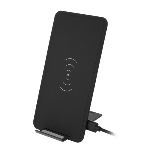 F18 Qi Wireless Charging Pad Vertical Wireless Charger 2 Coils Wireless Fast Charging Stand for iPhone X 8 Plus Samsung S8 Plus Qi-enabled Devices