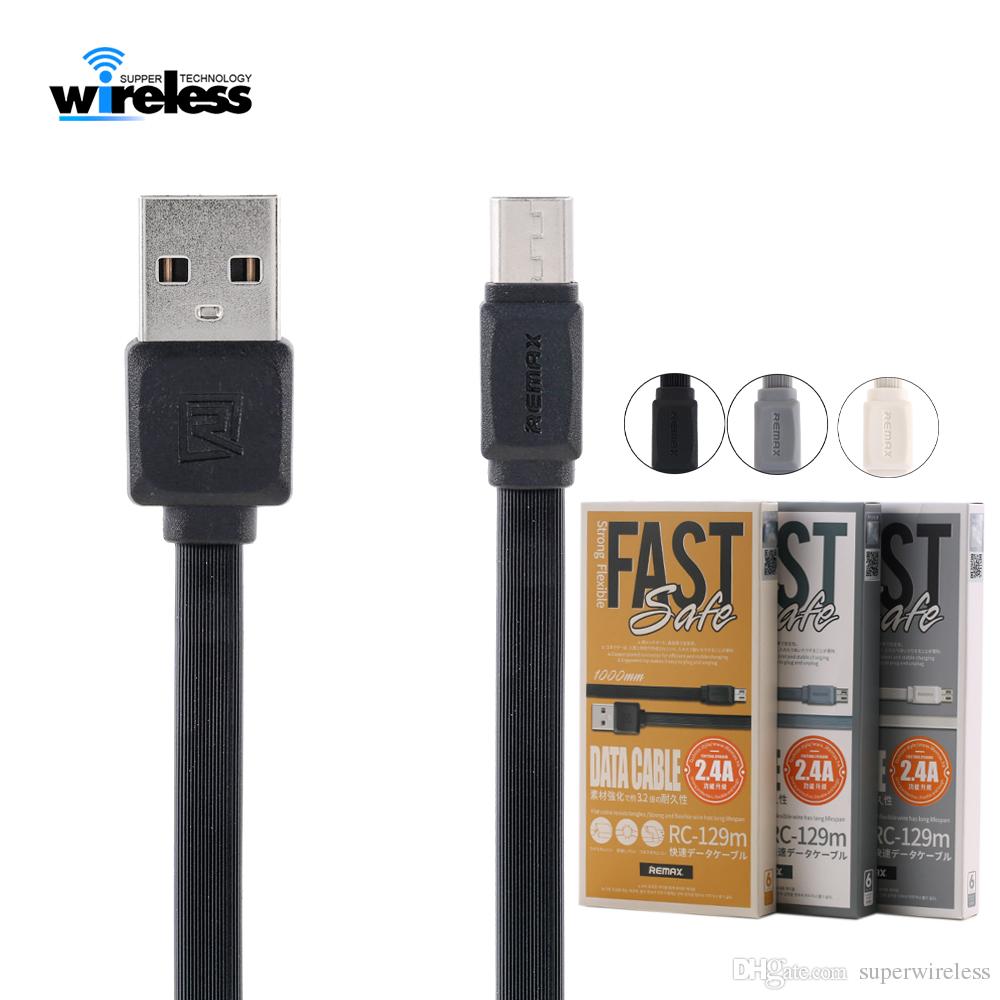 Original Remax Fast speed type c cables Micro USB Cables Charging data charger Cable for ip5/6/7 samsung