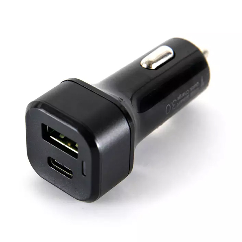 oneo Drive 3A USB-C Dual Port Fast Car Charger