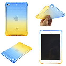 coque case for apple ipad mini 3 2 1 ipad mini 4 ipad mini 5360 rotation antichoc couverture arrière couleur gradient tpu Lightinthebox