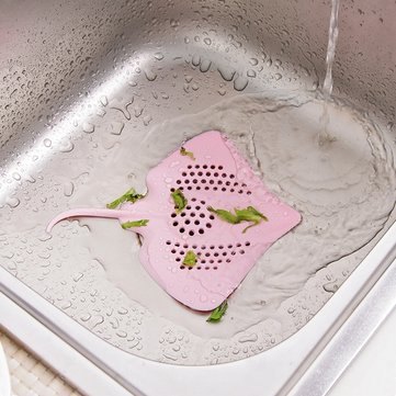 Plastic Kitchen Bathroom Sink Filter Drain Cover Hairs Food Waste Strainer Stopper Sink Bathtub Prot