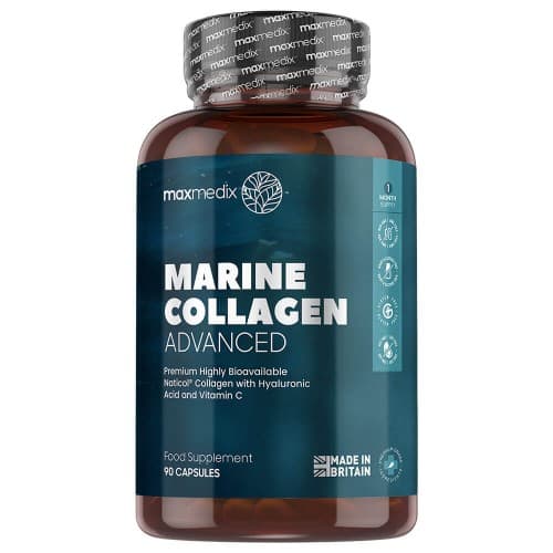 Collagène Marin Naturel Et Acide Hyaluronique - 1200Mg - 90 Gélules