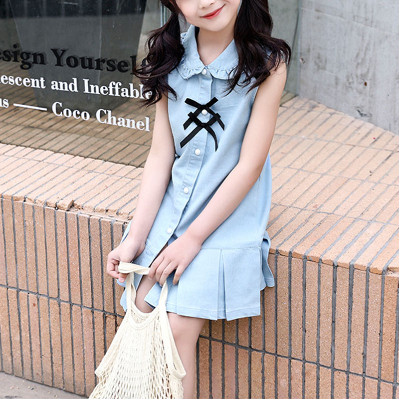 Girl Fashion Korean Sleeveless Dress