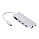 OTG / Type-C Adaptateur de câble USB OTG Adaptateur / Câble Pour Macbook 20 cm Pour Plastique et métal / ABS  PC