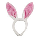 Couleur Rose Bunny Ears Halloween Bandeau (1 pièce)