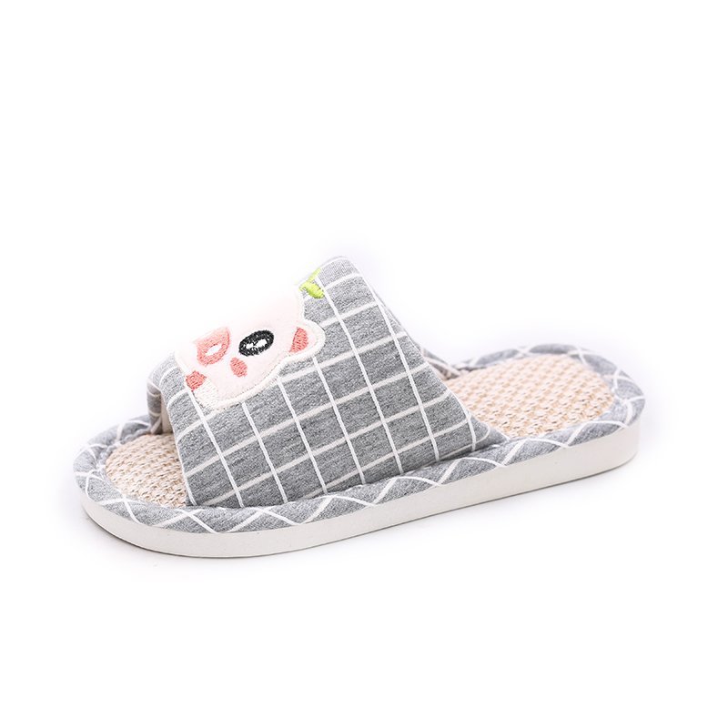 Toddler / Kid Animal Grid Comfy Slippers