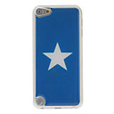 Simple Five-Pointed Star Pattern Epoxy Hard Case for iPod Touch 5