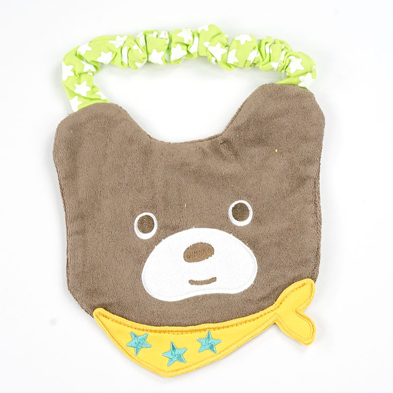 Trendy Bear Shape Bib for Baby