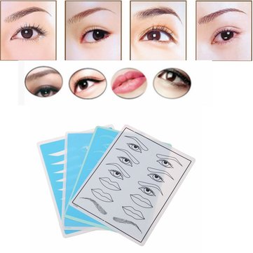 Makeup Eyebrow Eye  Lips Tattoo Practice Training Skin For Beginners
