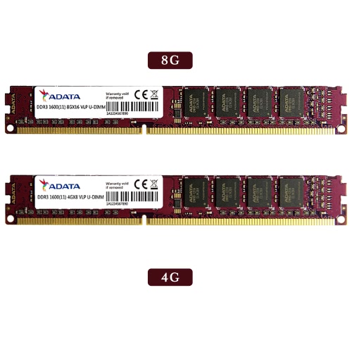 ADATA 8G Premier DDR3 1600MHz Memory Module Ram 240 Pin Unbuffered DIMM PC3 12800 1.5V for Desktop