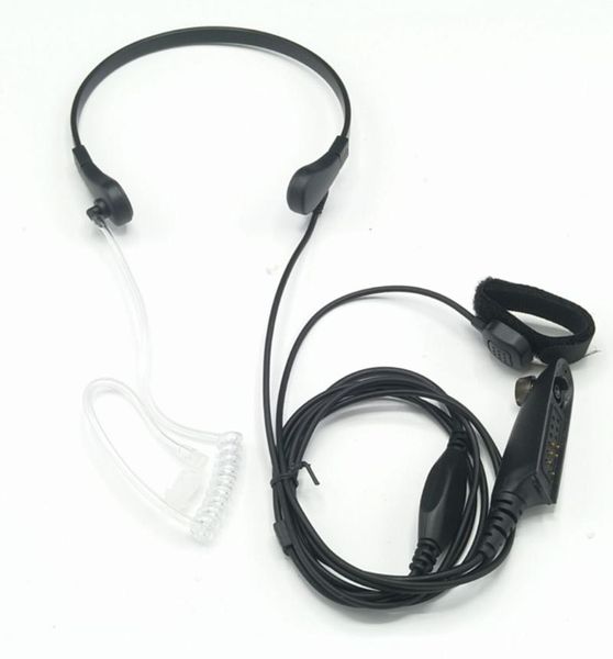 Walkie Talkie Finger PAcoustic Tube Throat Control Headphone Earpiece For Motorola GP328 GP338 GP339 GP340 GP329 Two Way Radio