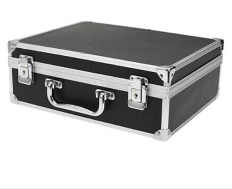 Wholesale-Sodial large tattoo kit carrying case with lock black toolbox dedicated work outside the box tattoo equipment