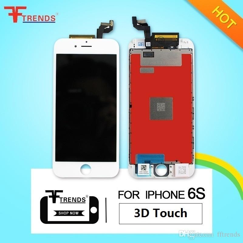 LCD Touch Screen Digitizer Frame Assembly Replacement For iPhone 6S OEM with 3D Touch High Quality Black White
