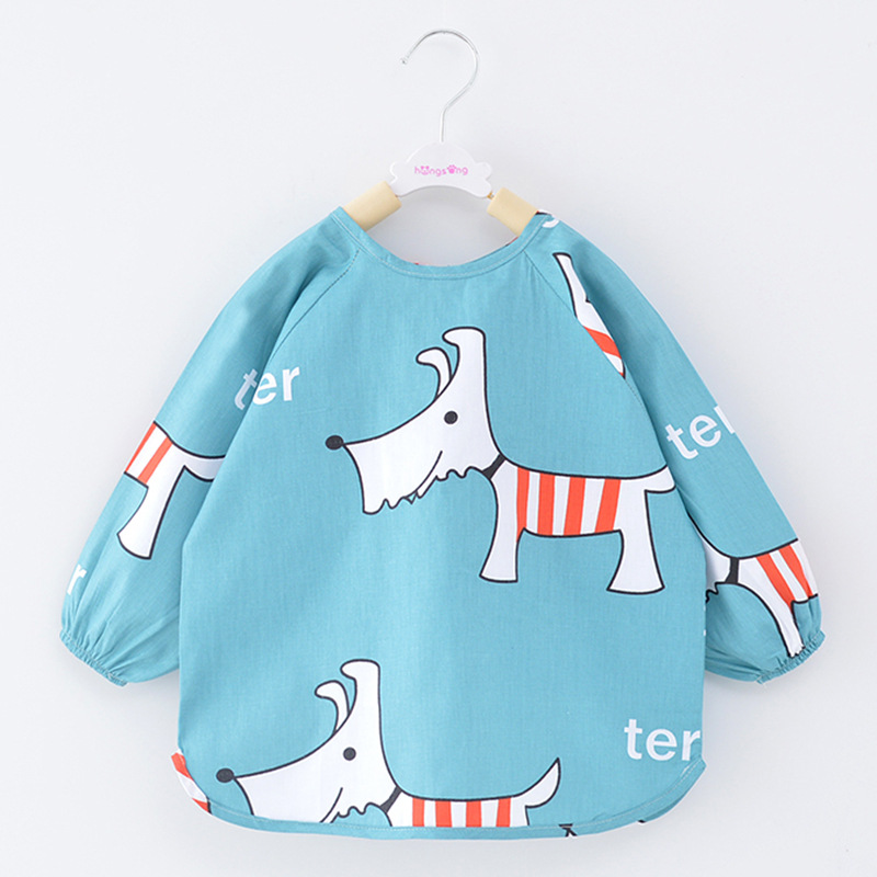 Waterproof Dog Print Baby Bib