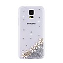Elonbo Flowers Diamond Design Hard Back Case Cover for Samsung Galaxy S5 Mini