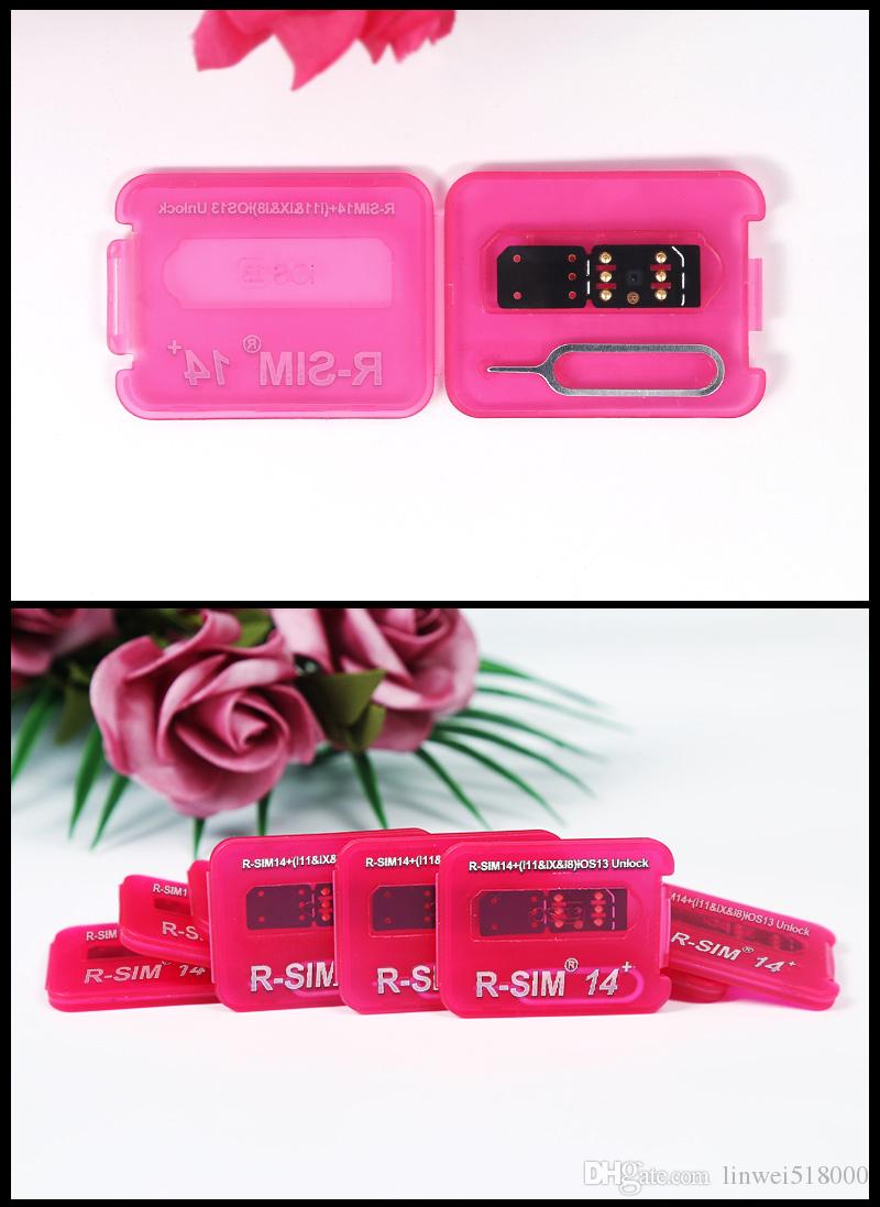 Popular R-SIM 14+ R sim14+ RSIM14+ R SIM 14+ RSIM 14+ unlock card iphone 11 pro max IOS13 iccid unlocking sim R-SIM14+