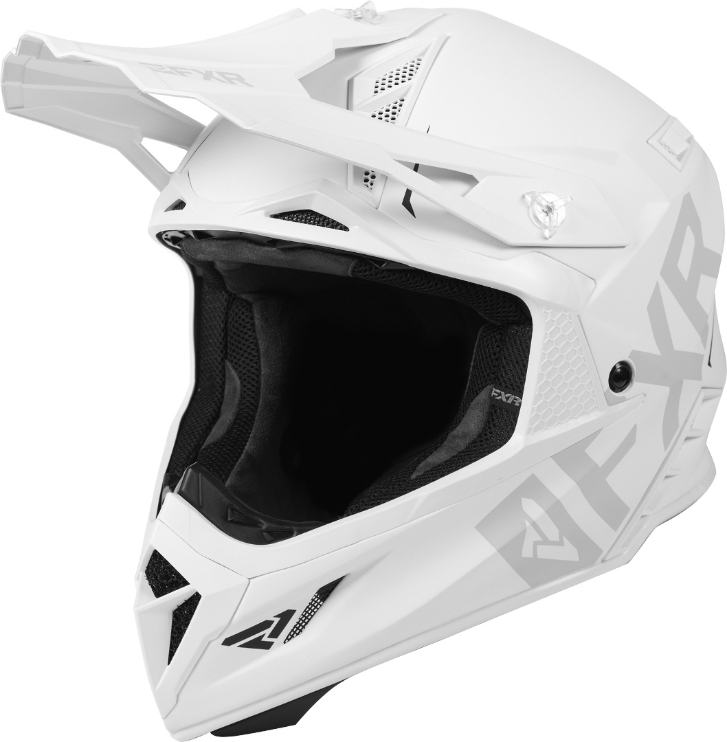 FXR Helium Prime Motocross Helmet White XS