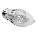 E27 3-LED 270LM 3W Natural White 6000-6500K Spot Bulbs (85-265V)