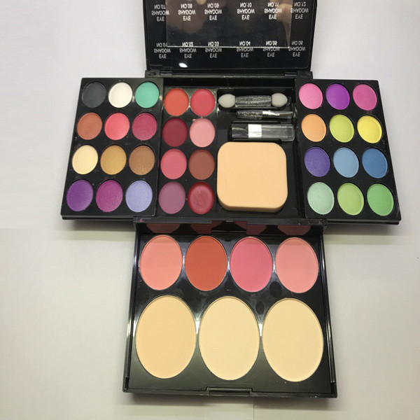 39 colors makeup palettes 24 eyeshadow palette 8 lip gloss 4 blush 3 pressed powder multifunctional eye shadow make-up