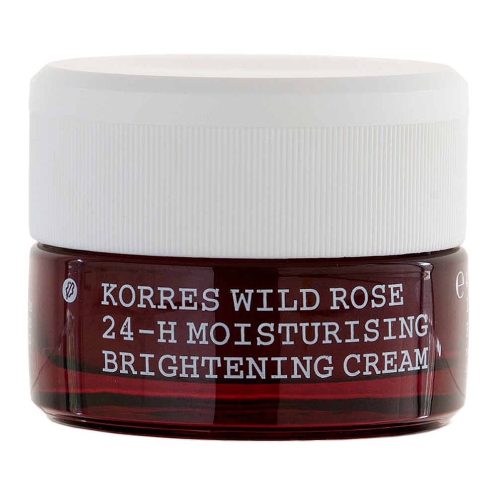 korres wild rose moisturising brightening cream normal/dry skin spf 6