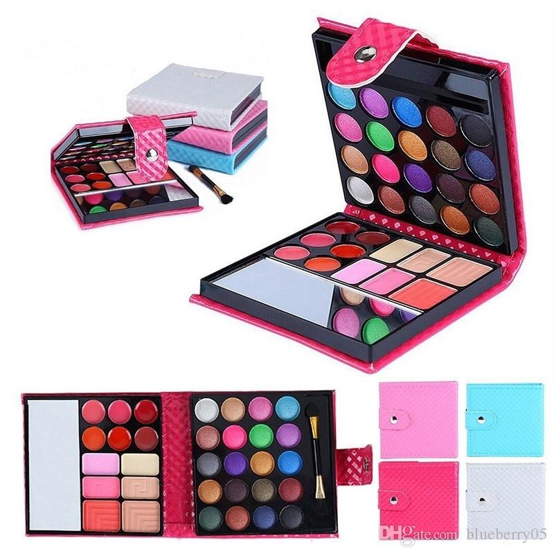 Wholesale Women Makeup Glitter Eyeshadow Palette 32 colors Fashion Eye Shadow Make Up Shadows With Case