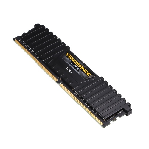 CORSAIR Vengeance LPX 8GB (1 x 8GB) DDR4 DRAM 2400MHz C16 (PC4-19200) 288-Pin Memory Kit CM4X8GF2400C16K4 (Black)