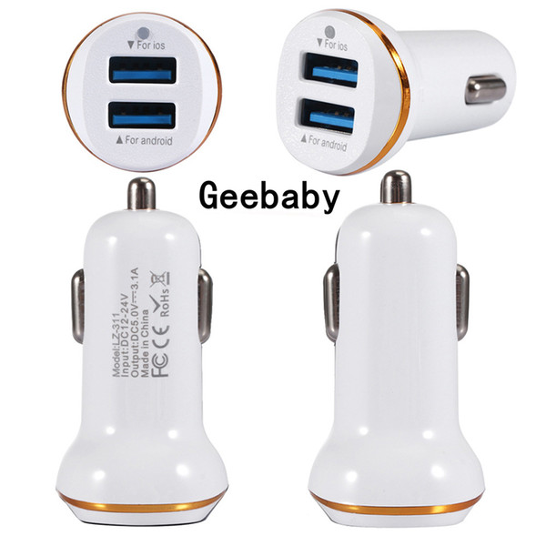 3.1a dual usb car charger led blu-ray phnom penh car charger dual usb car charger