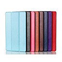 8 Inch Three Folding Pattern  PU Leather Case with Stand  for MeMO Pad 8(ME581C)(Assorted Colors)