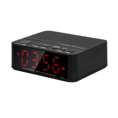 Desktop Wireless BT Speaker MP3 Player White