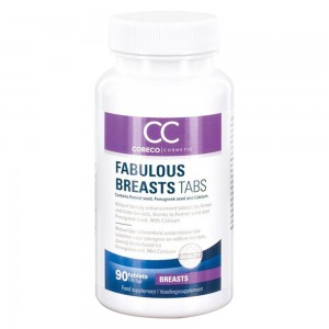 CC Fabulous Breasts - Complement pour Augmenter Volume Poitrine - Ingredients Naturels - 90 gelules