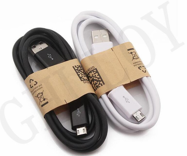 Micro 5pin USB Data Cable line Light Cords Adapter Charger Wire 1M 3FT For Android Phone Samsung S6 Note 2 4 Low Price Good quality 100pcs
