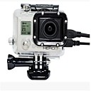 Gopro Hero 3 Side Hole Protection Shell Contains Classical Transparent Color Lenses
