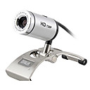 Aoni webcams haute définition avec microphone intégré pour ordinateurs de bureau et ordinateurs portables
