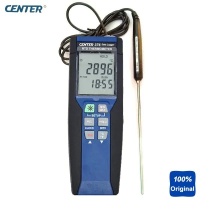 CENTER376 High Precision Thermometer Platinum Resistance Thermometer