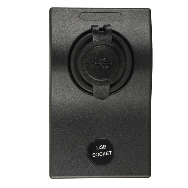 3.1A Car Cigarette Lighter SurfacE-mount USB Socket+Voltage Regulator