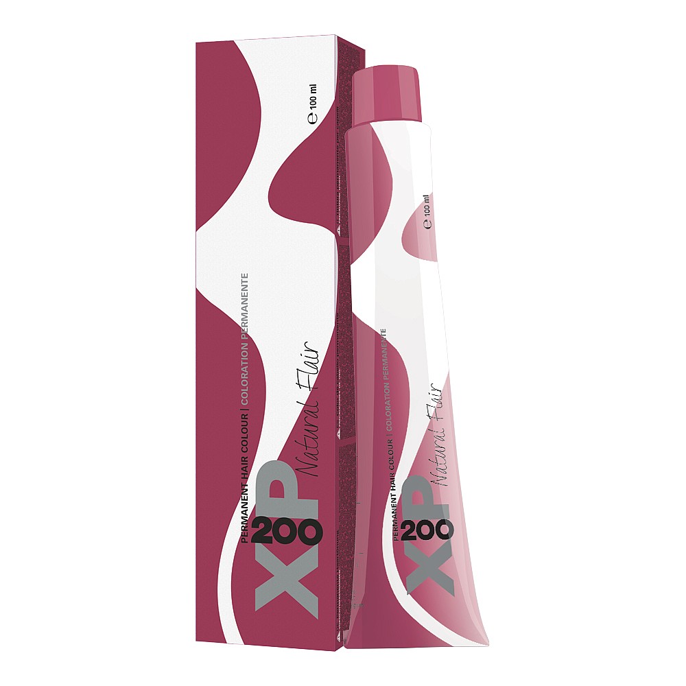 xp200 natural flair permanent hair colour - 6.35 dark gold mahogany blonde 100ml