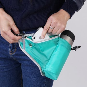 Portable Outdoor Sports Digital Kettle Bag Insulated Cooler Storage Bag Triangular Pockets