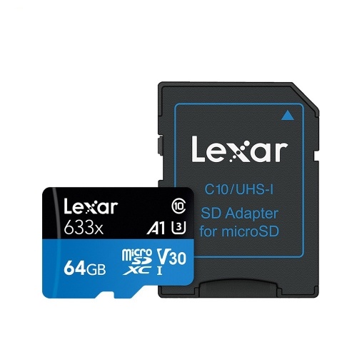 Lexar TF-Karte Lesegeschwindigkeit 95 MB / s Schreibgeschwindigkeit 20 MB / s Micro SDHC Class10 UHS-I U1 V10 A1-Speicherkarten