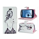 Stylish Painting Faux Leather Flip Case for Samsung Galaxy S3 Mini I8190