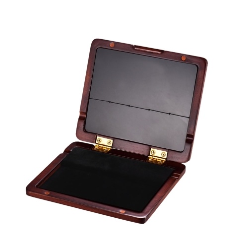 Cas de Reed en bois avec intérieur doux Tissu Instrument Accessoires Container Reeds titulaire boîte de rangement pour 5pcs Anches de Saxophone Redwood