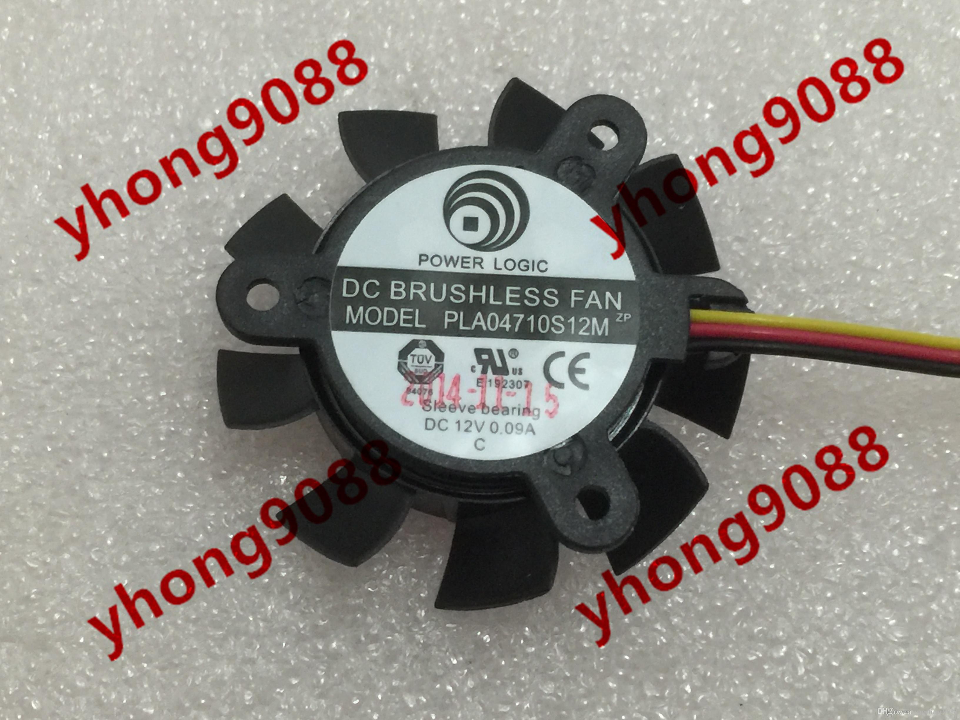 For ebm-papst Power Logic PLA04710S12M DC 12V 0.09A 3-wire 3-pin connector 55mm Server Square Cooling Fan