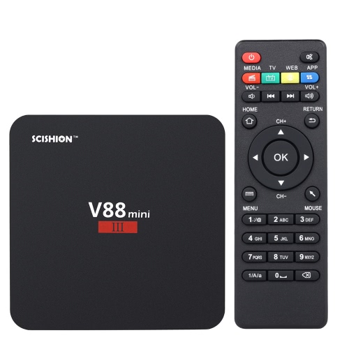 SCISHION V88 Mini III Android 7.1 TV Box RK3328 2G/8G