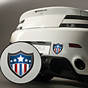 Five Start Shield Pattern Decorative Car Sticker