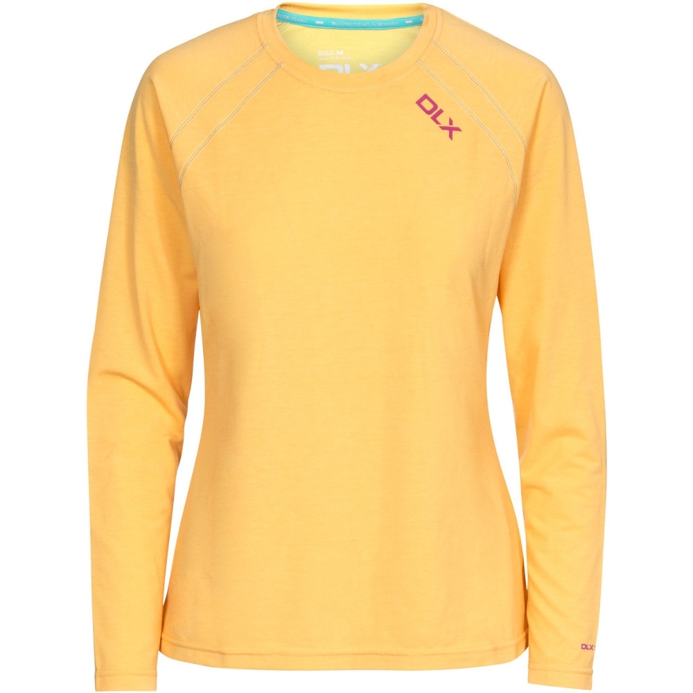 Trespass Womens/Ladies Cali Quick Dry Half Zip Long Sleeve Running Top 12/M - Bust 36' (91.4cm)