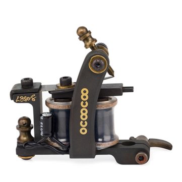 OCOOCOO S8808 T600A 9000 rev/min Master Carved Copper Secant Tattoo Machine