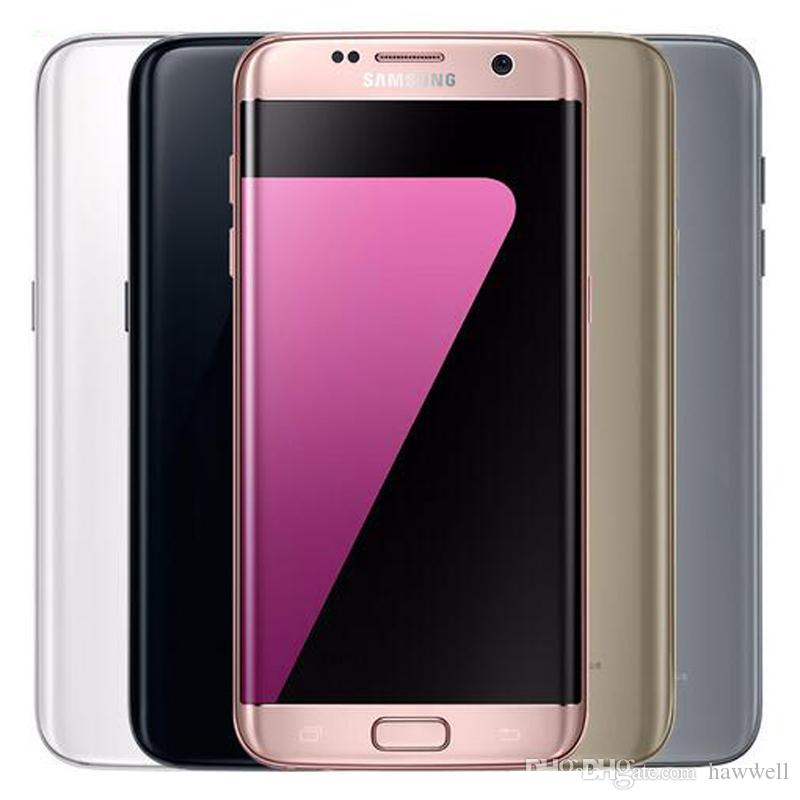 Original Refurbished Samsung Galaxy S7 Edge G935F G935A G935T G935V G935P 5.5 inch Quad Core 4GB RAM 32GB ROM 4G LTE Cell Phone Free DHL 1PC